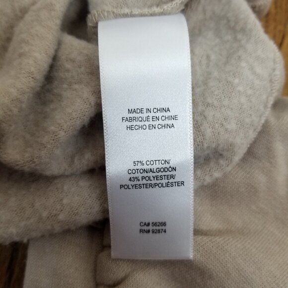 Splendid Josephine Puff Sleeve Sweatshirt in Latte * Super Soft * Ladies Small - Picture 7 of 8